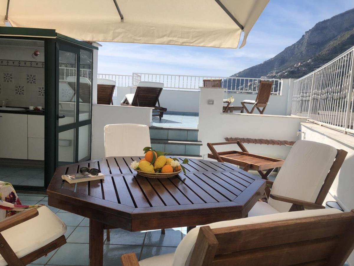 Infinity Sea View House Amalfi Exterior foto